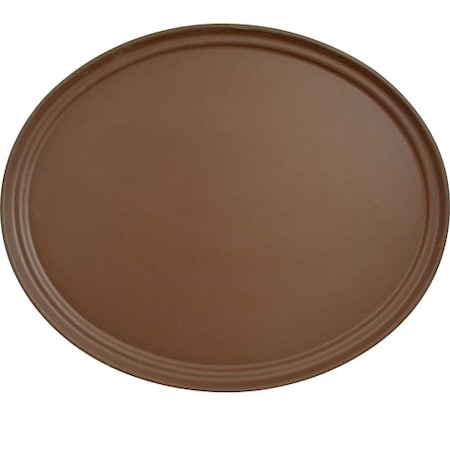 Tray , 22 X 26-7/8 Oval, Tan